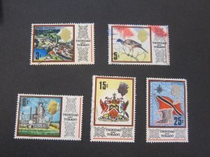 Trinidad & Tobago 1969 Sc 145-7,51,53 FU