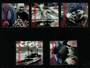 GUERNSEY SG672/6 1995 50TH ANNIV OF LIBERATION MNH