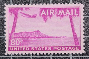 Scott C46 - 80 Cents Hawaii - MNH - PSE CERT 95 - SCV - $60.00