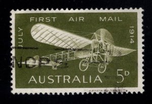 AUSTRALIA Scott 382 Used Airmail centennial Used stamp 1964