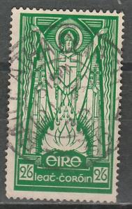 IRELAND 1937 ST PATRICK 2/6 WMK SE