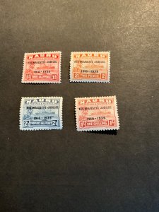 Stamps Nauru Scott #31-4 hinged