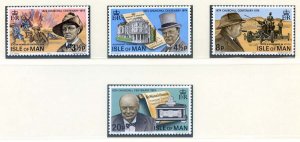 1974 Isle of Man SG54/57 Winston Churchill Set Unmounted Mint