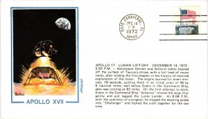 1972 Apollo 17 Space Event – Philgraf Cachets