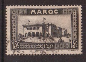 French Morocco   #129   used  1933   Casablanca 15c