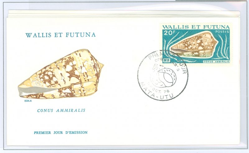 Wallis & Futuna Islands #189-192   (Fdc)