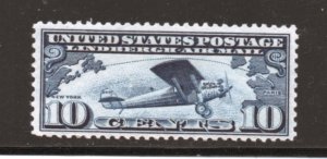 C10  unused hinged singles