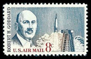 PCBstamps   US C69 8c Dr. Robert H. Goddard, MNH, (11)