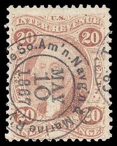 U.S. REV. FIRST ISSUE R42c  Used (ID # 95292)