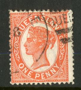 QUEENSLAND 104 USED BIN $0.50 ROYALTY