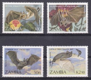 Zambia, Fauna, Bats MNH / 1989