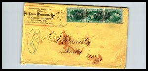 US St Louis Mercantile Co St Louis,MO 1800's Cover