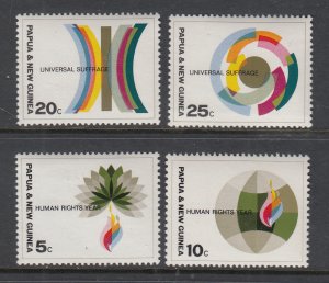 Papua New Guinea 261-264 MNH