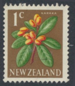 New Zealand  SC# 383 Used  Flowers   see details & scans             