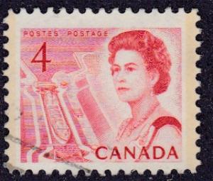 457 Queen Elizabeth II - Centennial definitives - tagged