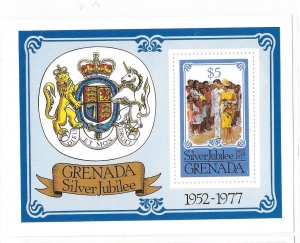 Grenada 1977 Coronation of QE II Sc 793 S/S MNH C5