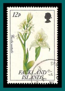 Falkland Islands 1991 Orchids, used  531,SG629