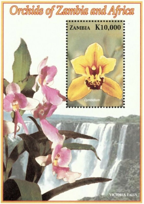 Zambia 2005 - Orchids of Zambia and Africa - Souvenir Sheet - Scott 1062 - MNH