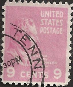 # 814 USED WILLIAM H. HARRISON