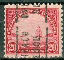 USA - Scott 567 w/ Precancel