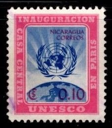 Nicaragua - #813 UNESCO - Used