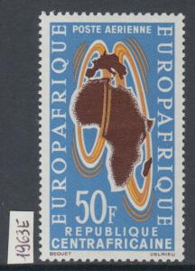 XG-Y755 CENTRAL AFRICAN - Europafrique, 1963 1 Value MNH Set