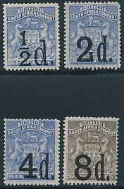 RHODESIA (20-23), F-VF, og - 424237