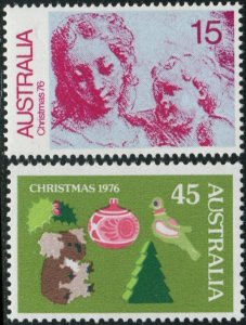 Australia 1976 SG635 Christmas set MNH