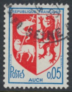 France  SC# 1142 Used  Coat of Arms Auch  see details & scans
