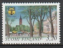 1995 Finland - Sc 965 - MNH VF - 1 single - Town of Loviisa