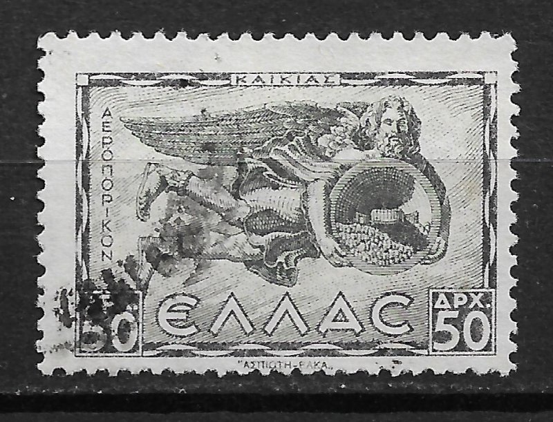 1942 Greece C60 Kaikias 50d used