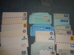 UNITED NATIONS POSTAL STATIONARY COLLECTION, MINT, ENTIRES