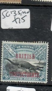 NORTH BORNEO 12C CROCODILE     BP   SG 135     MOG   P0507B H