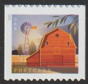 SC# 5550 - (36c) - American Barns: Gambrel - 1/4 - COIL MNH single