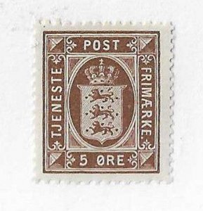 Denmark Sc #020  5 ore  NH VF