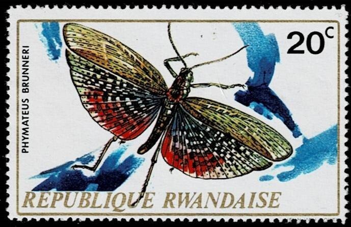 1972-1975 Used Stamps of Rwanda