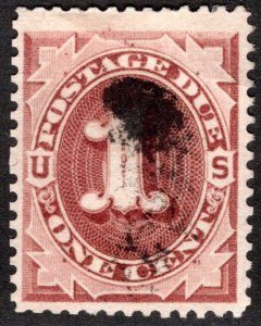 Scott J15, Postage Due, 1c, Used, USA BOB