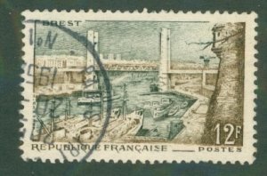 France 836 USED BIN $0.75
