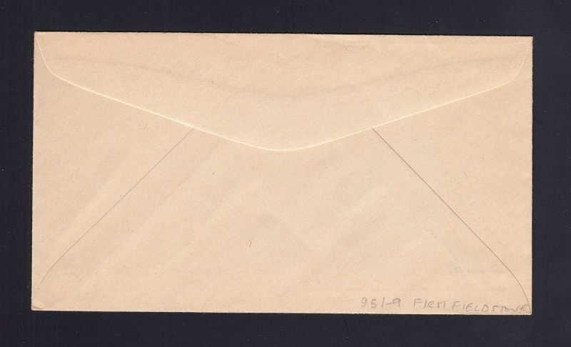 FDC: #951 1947 3c Constitution - 1st FIELDSTONE Cachet