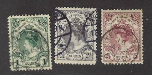 Netherlands  SC#83-85 Used F-VF...Great value!