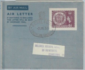 74824 - Southern Rhodesia - POSTAL HISTORY  - STATIONERY Aerogramme 1953