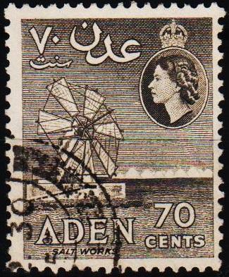 Aden.1953 70c  S.G.60 Fine Used