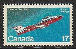 1981 Canada - Sc 903 - MNH VF - 1 single - Canadair CL-41 Tutor