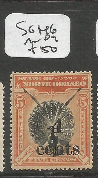 North Borneo SG 146 MOG (4clr)