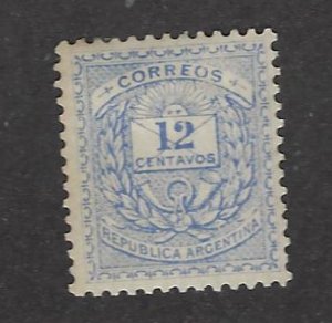 Argentina SC#45 Mint VF Essay SCV$60.00...Enjoy a Bargain!