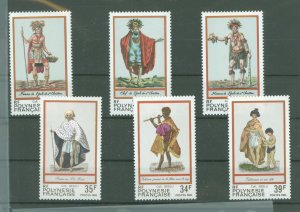 French Polynesia #383-385/397-399 Mint (NH) Single (Complete Set)