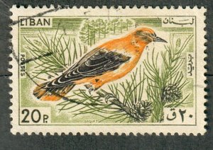 Lebanon #438 used single