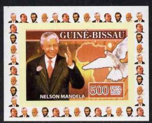 Guinea - Bissau 2007 Humanitarians #1 - Nelson Mandela &a...