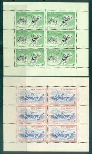 New Zealand 1957 Health, Lifesavers 2xMS Wmk Sideways MLH