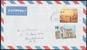 FIJI 1994 cover to NZ - LAUTOKA cds........................................B1909